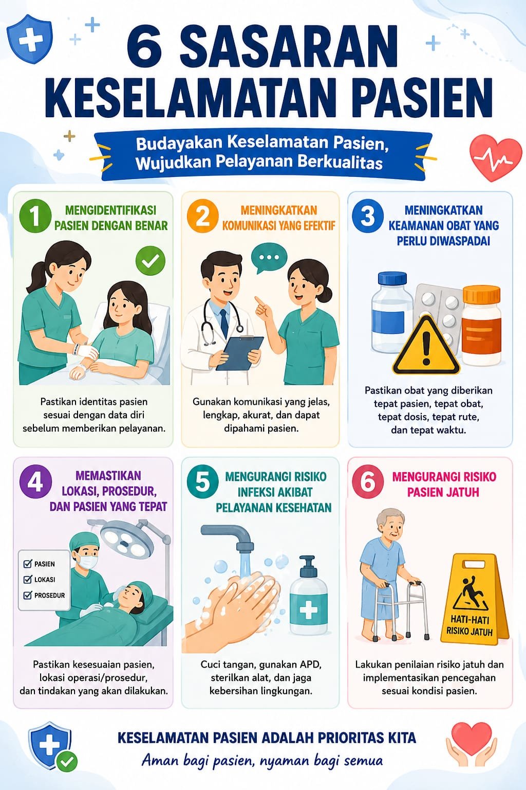 6 Sasaran Keselamatan Pasien