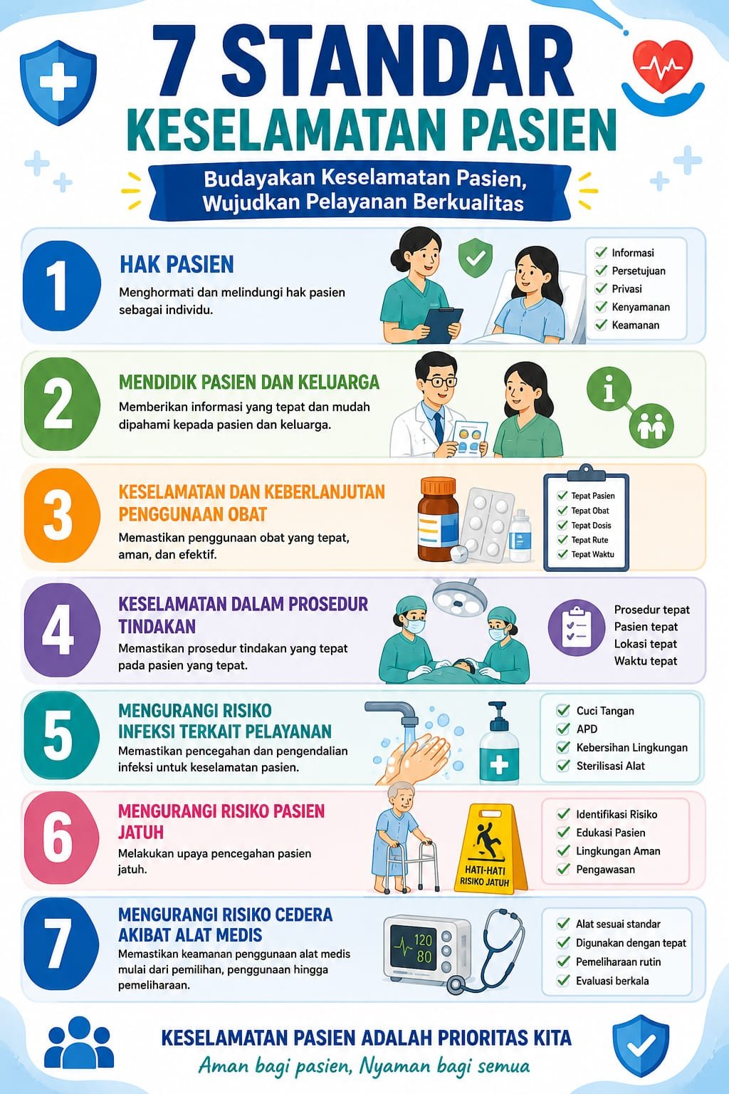 7 Standar Keselamatan Pasien